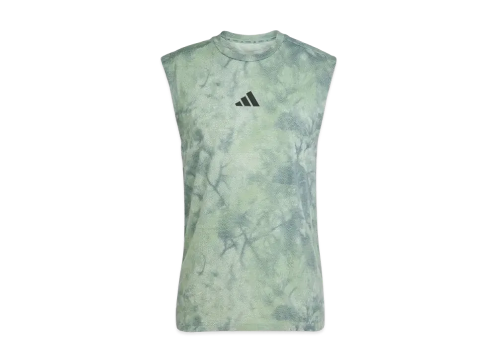 adidas Power Graphic Tank Top "Wonder Silver/Black"