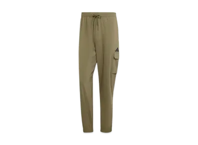 adidas Essentials Small Logo Cargo Pants "Olive Strata/Black"