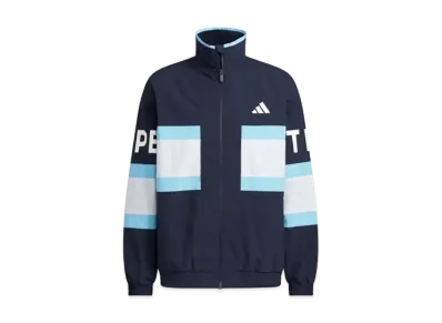 adidas Warding Pack Loose Fit Mesh Lined Woven Jacket "Legend Ink"