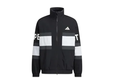 adidas Warding Pack Loose Fit Mesh Lined Woven Jacket "Black"
