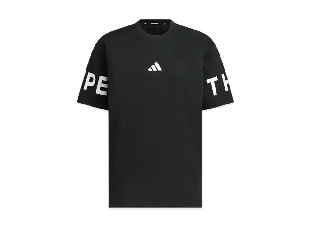 adidas Warding Pack Loose Fit Heavy Single Jersey Short Sleeve T-shirt "Black"