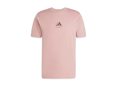 adidas Lounge Pizza Graphic Short Sleeve T-Shirt "Warm Clay"