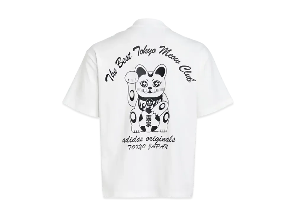 adidas Tokyo Maneki Neko Short Sleeved T-shirt "White"