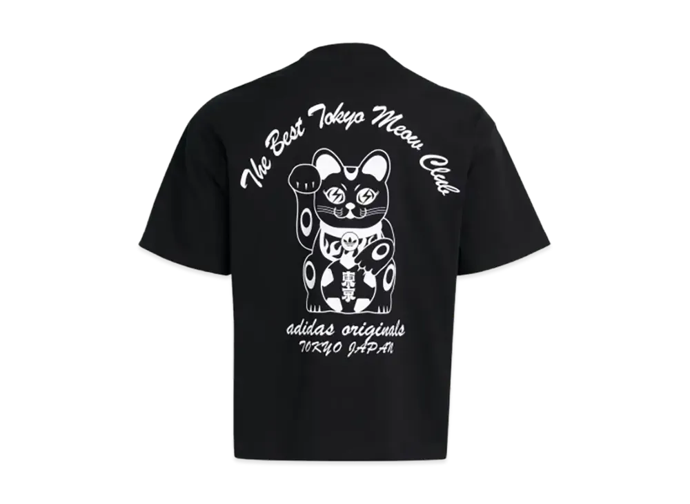adidas Tokyo Maneki Neko Short Sleeved T-shirt "Black"