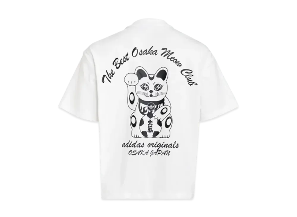 adidas Osaka Maneki Neko Short Sleeved T-shirt "White"