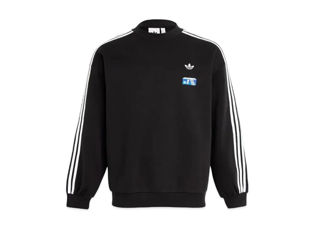 adidas Tokyo Shoebox Crewneck Sweat "Black"