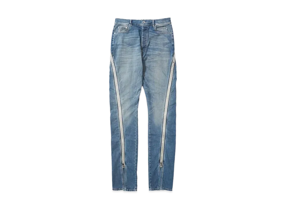 RICK OWENS DRKSHDW BOLAN BANANA "WASHED INDIGO"
