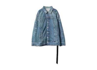 RICK OWENS DRKSHDW JUMBO WORKER "WASHED INDIGO"