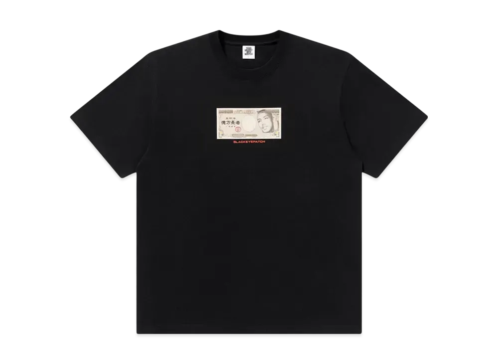 BlackEyePatch x Yuki Chiba "Billionaire" Tee "Black"