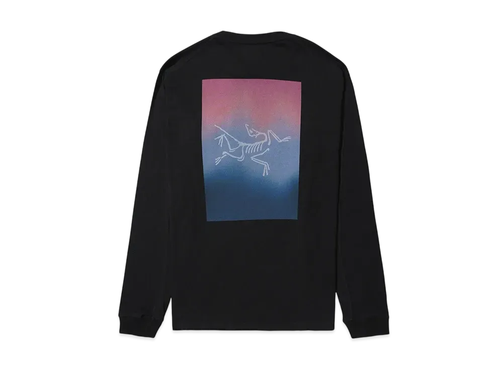 ARC'TERYX Kragg Cotton Heatmap LS "Black/Multi"