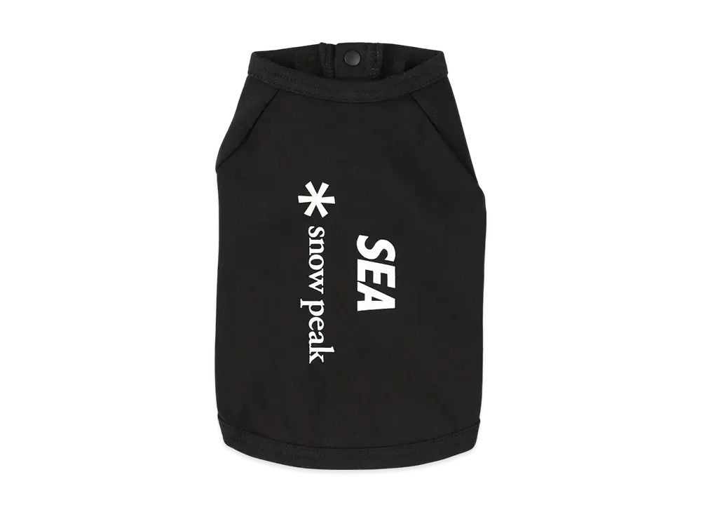 WIND AND SEA x snow peak Dog Pullover "Black"