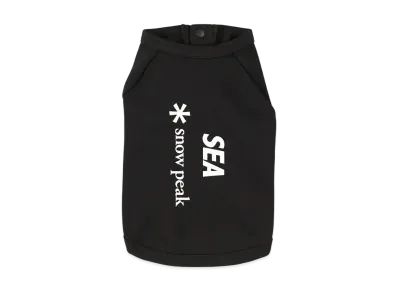 WIND AND SEA x snow peak Dog Pullover "Black"