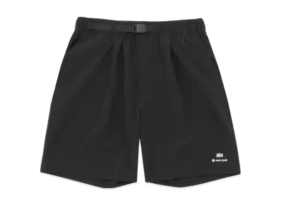 WIND AND SEA x snow peak Breathable Quick Dry Active Shorts "Black"