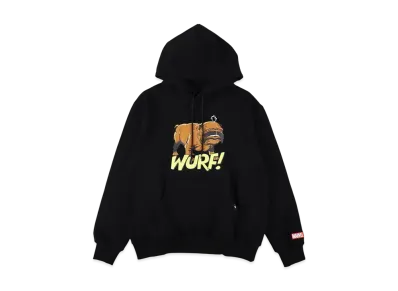 WIND AND SEA x MARVEL Lockjaw / Hooded Sweatshirt "Black"