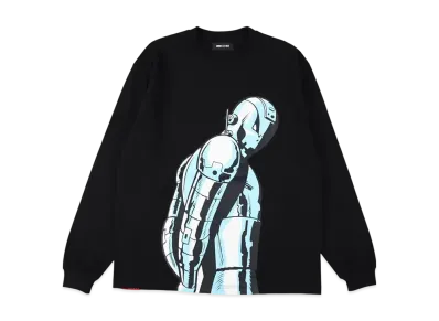 WIND AND SEA x MARVEL Uitron / LS Tee "Black"