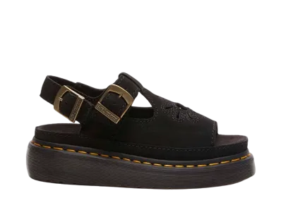 Dr.Martens Women's Dunnet Flower Sandal "Black"