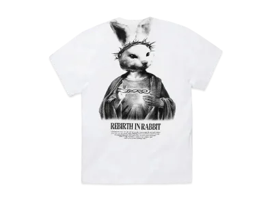 FR2 Rebirth In Rabbit T-Shirt "White"