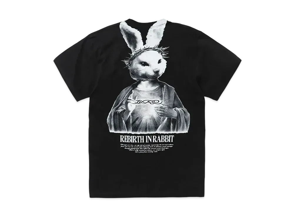 FR2 Rebirth In Rabbit T-Shirt "Black"