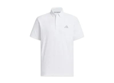 adidas PG Monogram Short Sleeve Polo Shirt "White"
