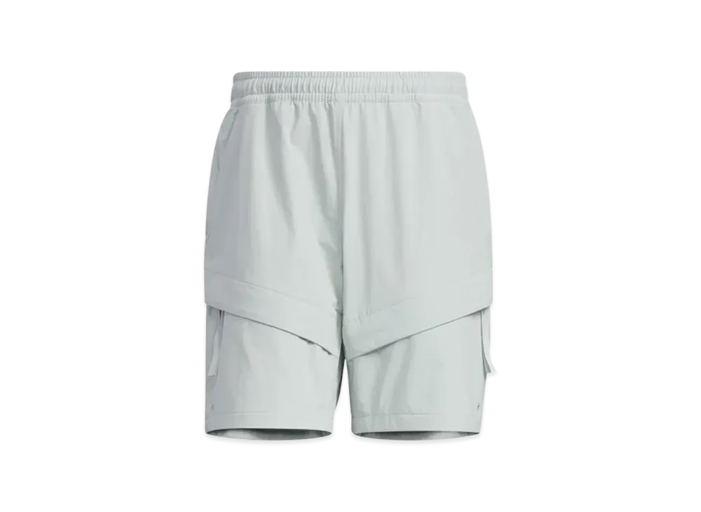 adidas City Escape Loose Fit Stretch Woven Shorts "Wonder Silver"