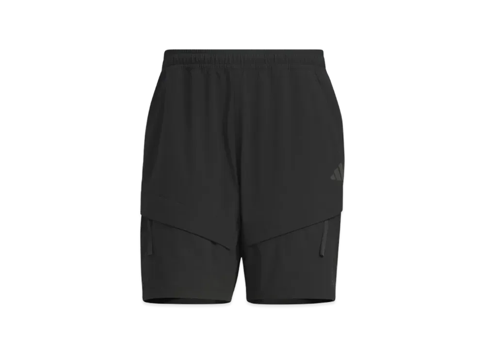 adidas City Escape Loose Fit Stretch Woven Shorts "Black"