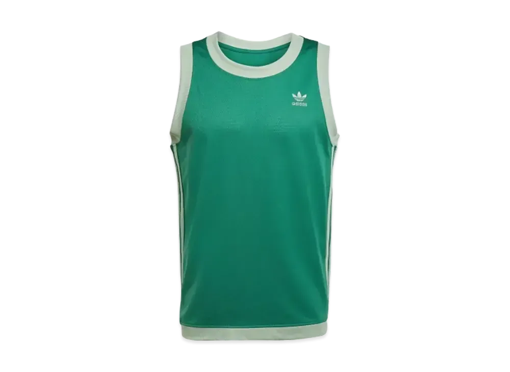 adidas Adicolor Mock Eyelet Vest "Collegiate Green"