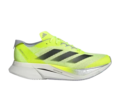 adidas Adizero Boston 12 "Lucid Lemon/Core Black/Silver Metallic"