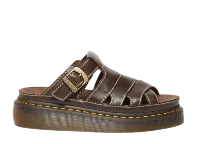 Dr.Martens Maxxy Slide Sandal "Kelp Brown"