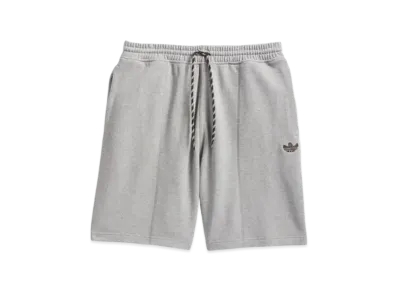 adidas Shmoofoil Featherweight Shorts (Gender Neutral) "Medium Grey Heather/Dark Brown"