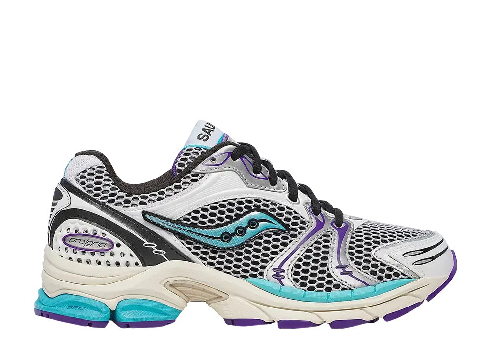 サッカニー プログリッド トライアンフ4 "ホワイト/ブルー"