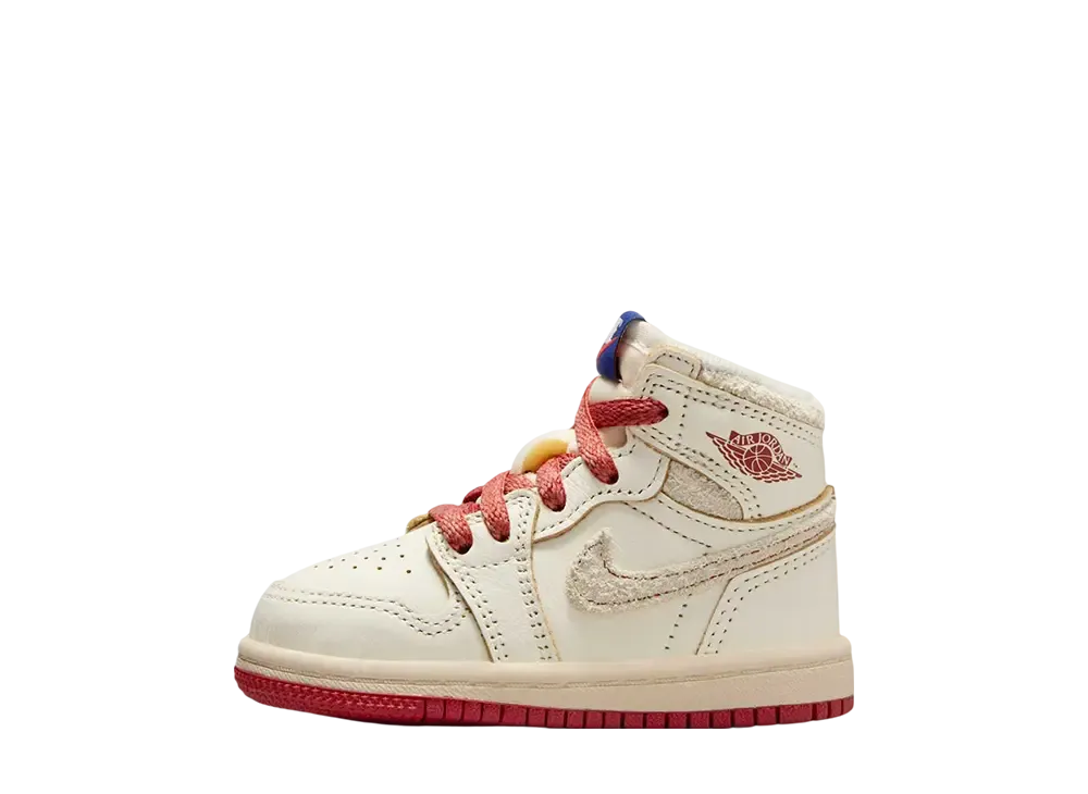 Nike TD Jordan 1 Retro High OG "Sail/Cinnabar"