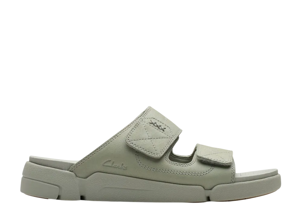 クラークス トライジェニック2 サン "グリーンレザー"