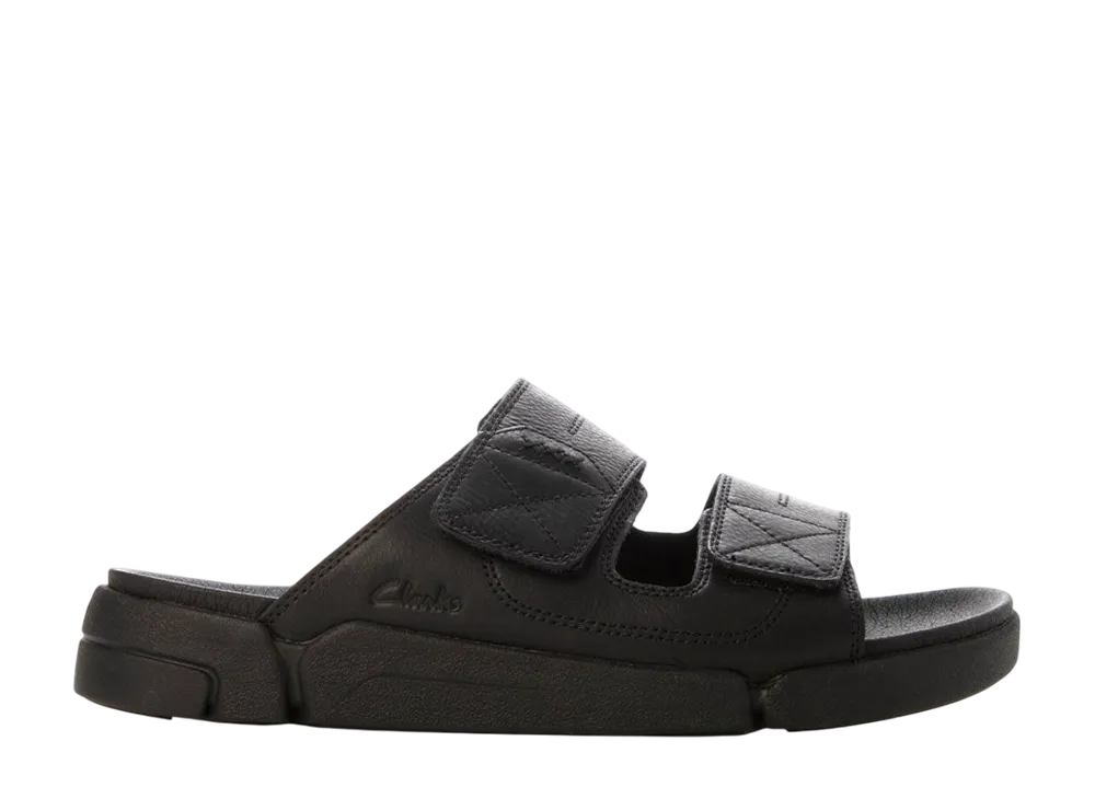 クラークス トライジェニック2 サン "ブラックレザー"