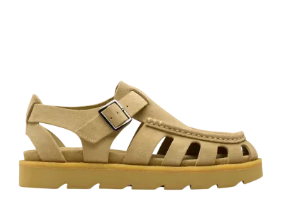 Clarks Meare Buckle "Dark Maple Suede"