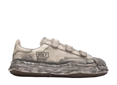 Maison MIHARA YASUHIRO BLAKEY OG Sole Faded Leather Low-top Sneaker "Gray"