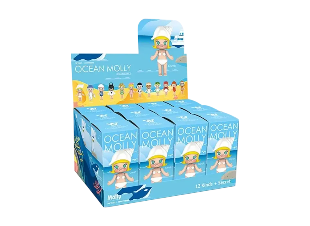POP MART MOLLY Cute Sea Creatures Series 1 [Assortment Box]