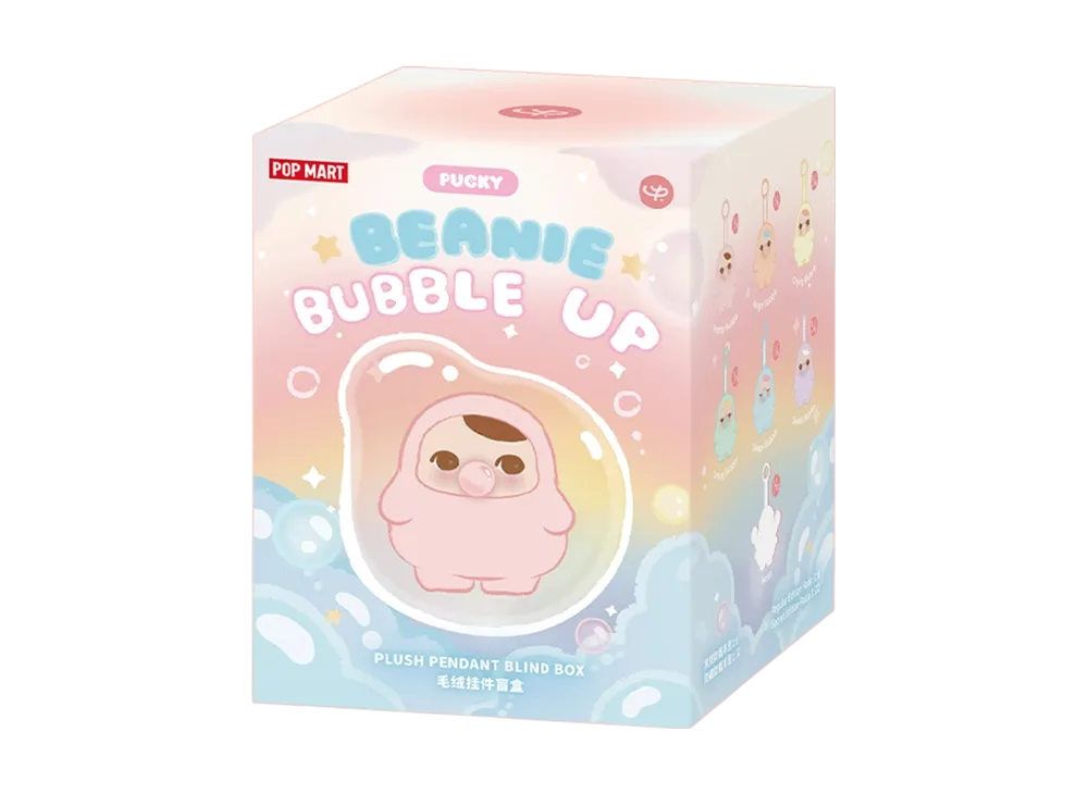 ポップマート PUCKY ビーニーバブルアップ UP シリーズ ぬいぐるみ