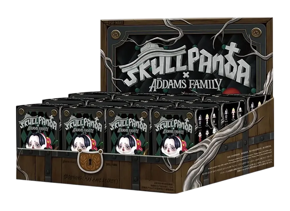 POP MART SKULLPANDA x THE ADDAMS FAMILY series [Assortment Box]