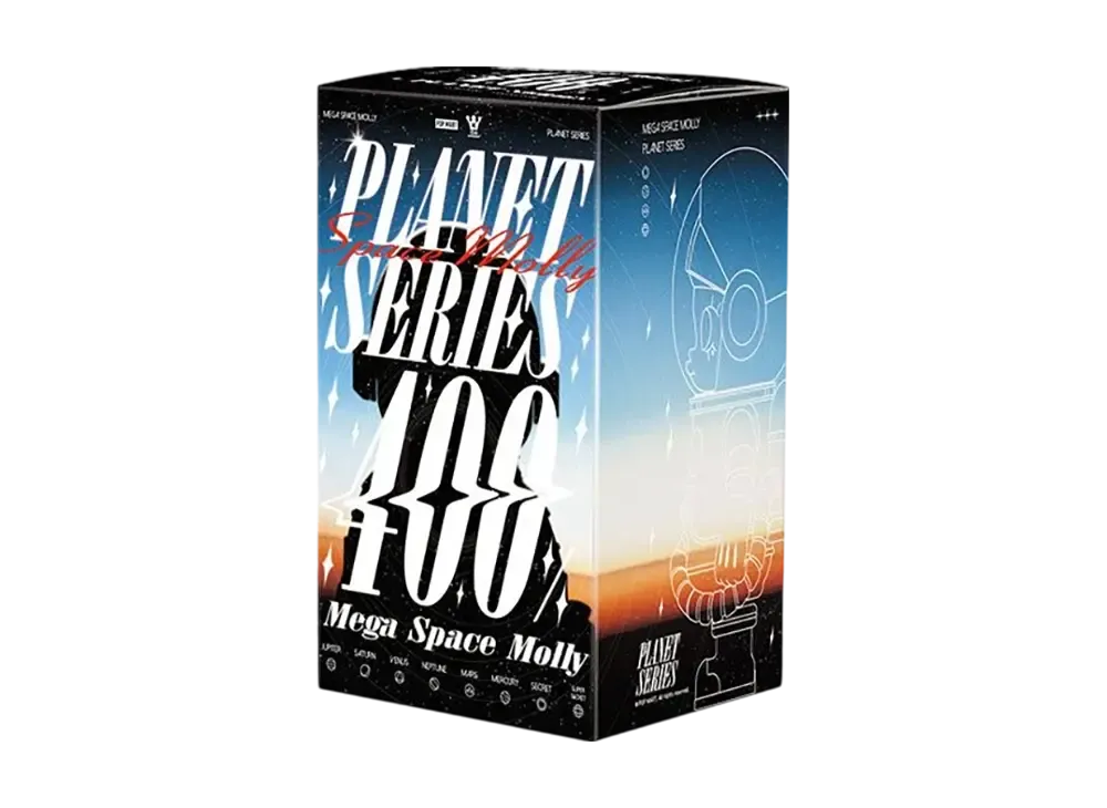 POP MART "MEGA COLLECTIONS" 400% SPACE MOLLY Planet Series [piece]