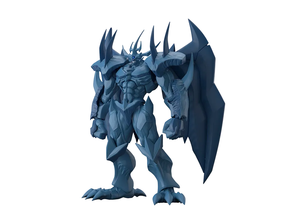 BANDAI "Figure-rise Standard Amplified" -Yu-Gi-Oh! Duel Monsters- -Descent of the Three Phantom Gods- Giant God Soldier of the Obelisk