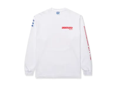 UNDEFEATED x BCFC Team L/S Tee "White"