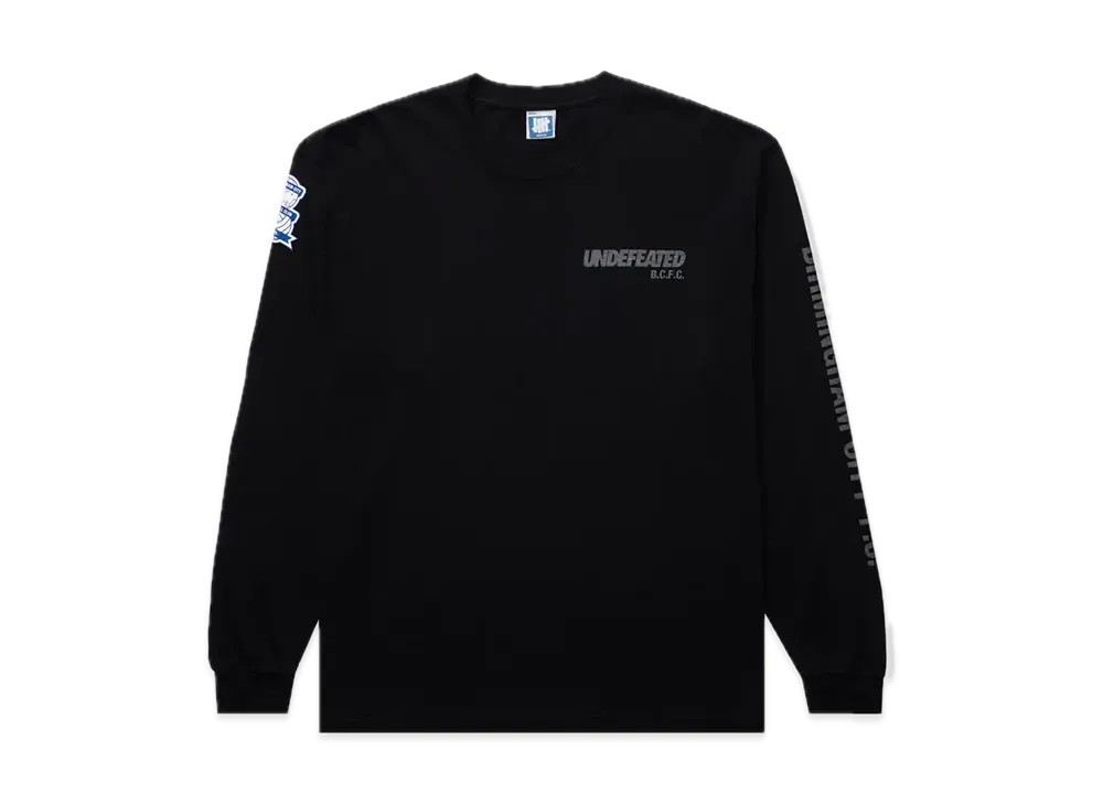 UNDEFEATED x BCFC Team L/S Tee "Black"
