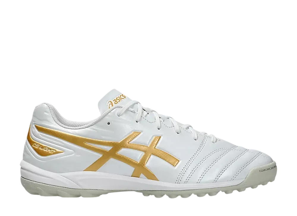 アシックス DSライト クラブ TF ワイド "ホワイト/ピュアゴールド"