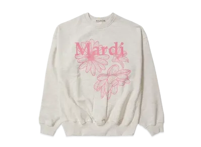 Mardi Mercredi Sweatshirt Triple Flower "Oatmeal Peony"