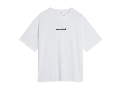 Maison Kitsune Embroidery Oversize T-shirt "White"