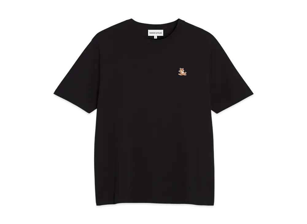 Maison Kitsune Chillax Fox Patch Regular T-Shirt "Black"