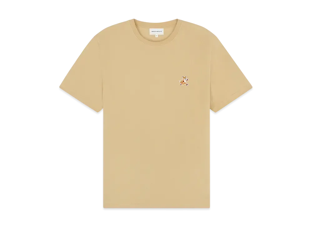Maison Kitsune Speedy Fox Patch Comfort T-Shirt "Maltshake"