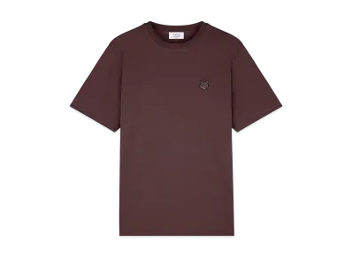 Maison Kitsune Bold Fox Head Patch Comfort T-Shirt "Firewood"