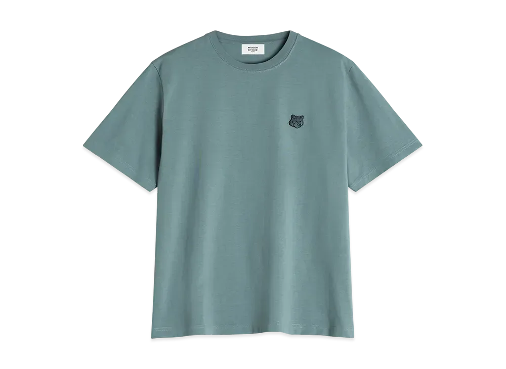 Maison Kitsune Bold Fox Head Patch Comfort T-Shirt "Seine Blue"