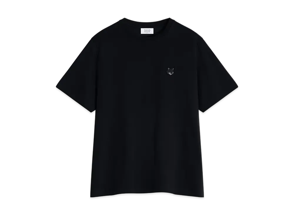 Maison Kitsune Bold Fox Head Patch Comfort T-Shirt "Black"